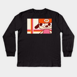 Groovy PaRappa Kids Long Sleeve T-Shirt